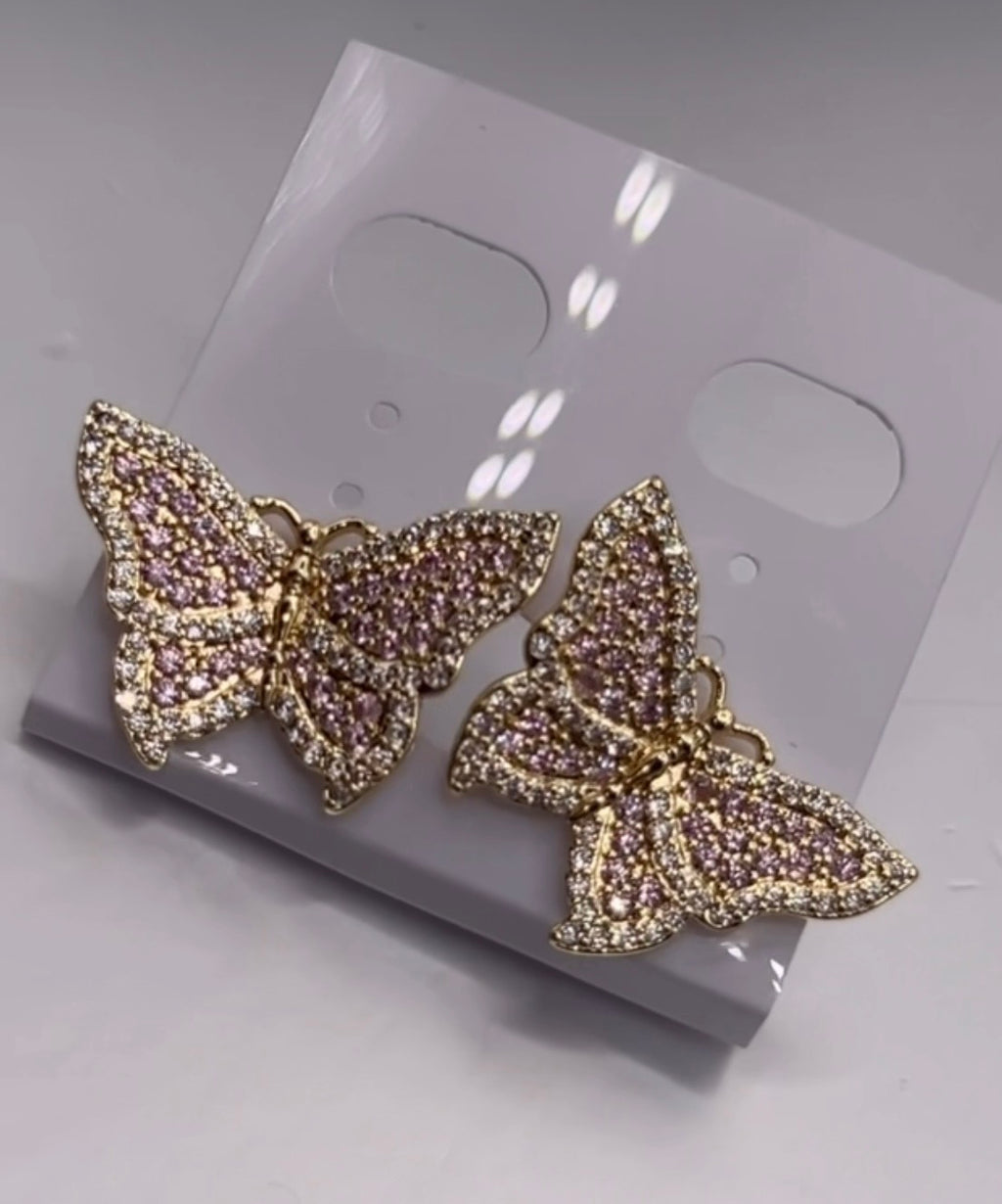 Butterfly earrings