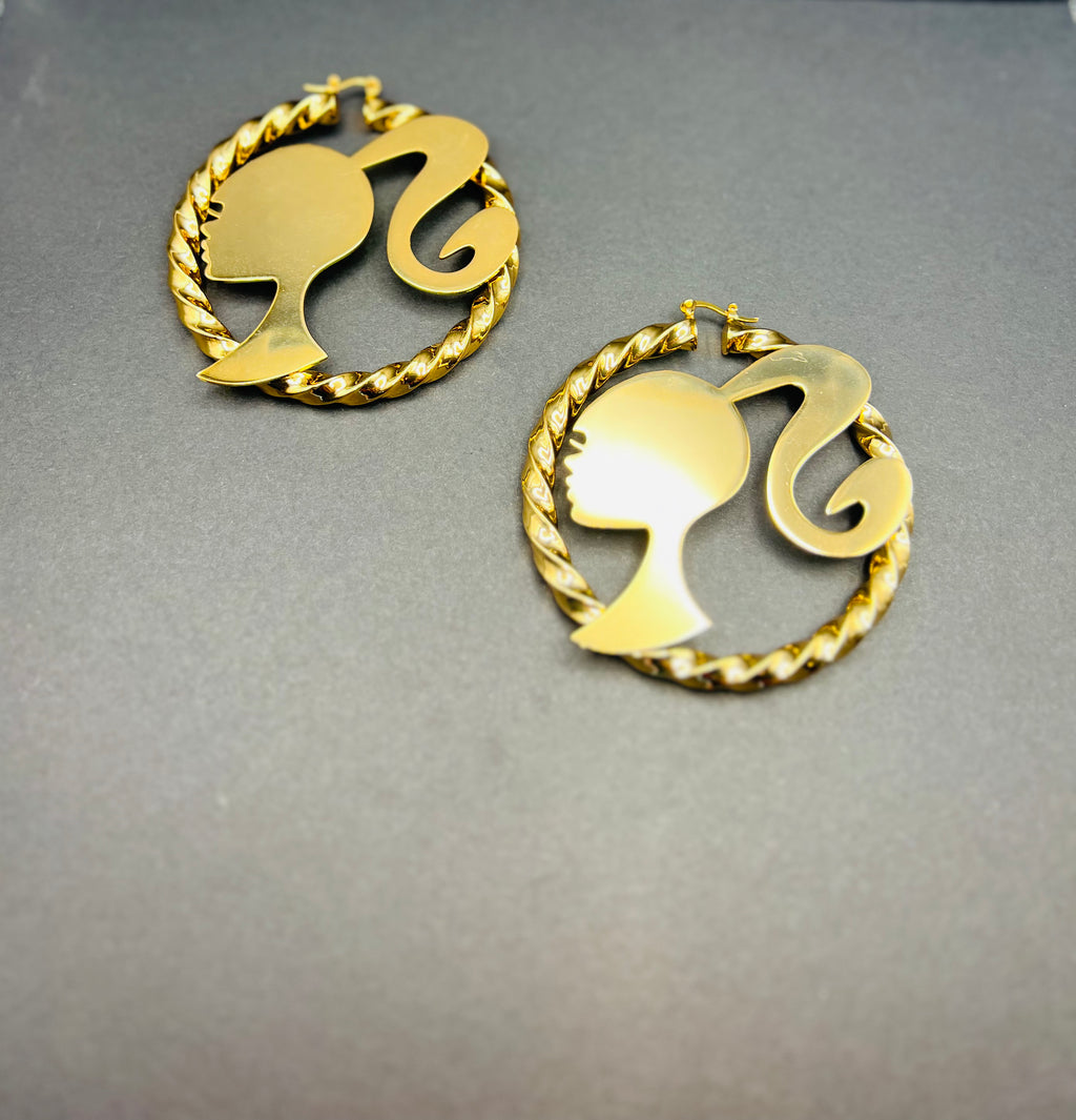 Dream Doll Bamboo Hoops