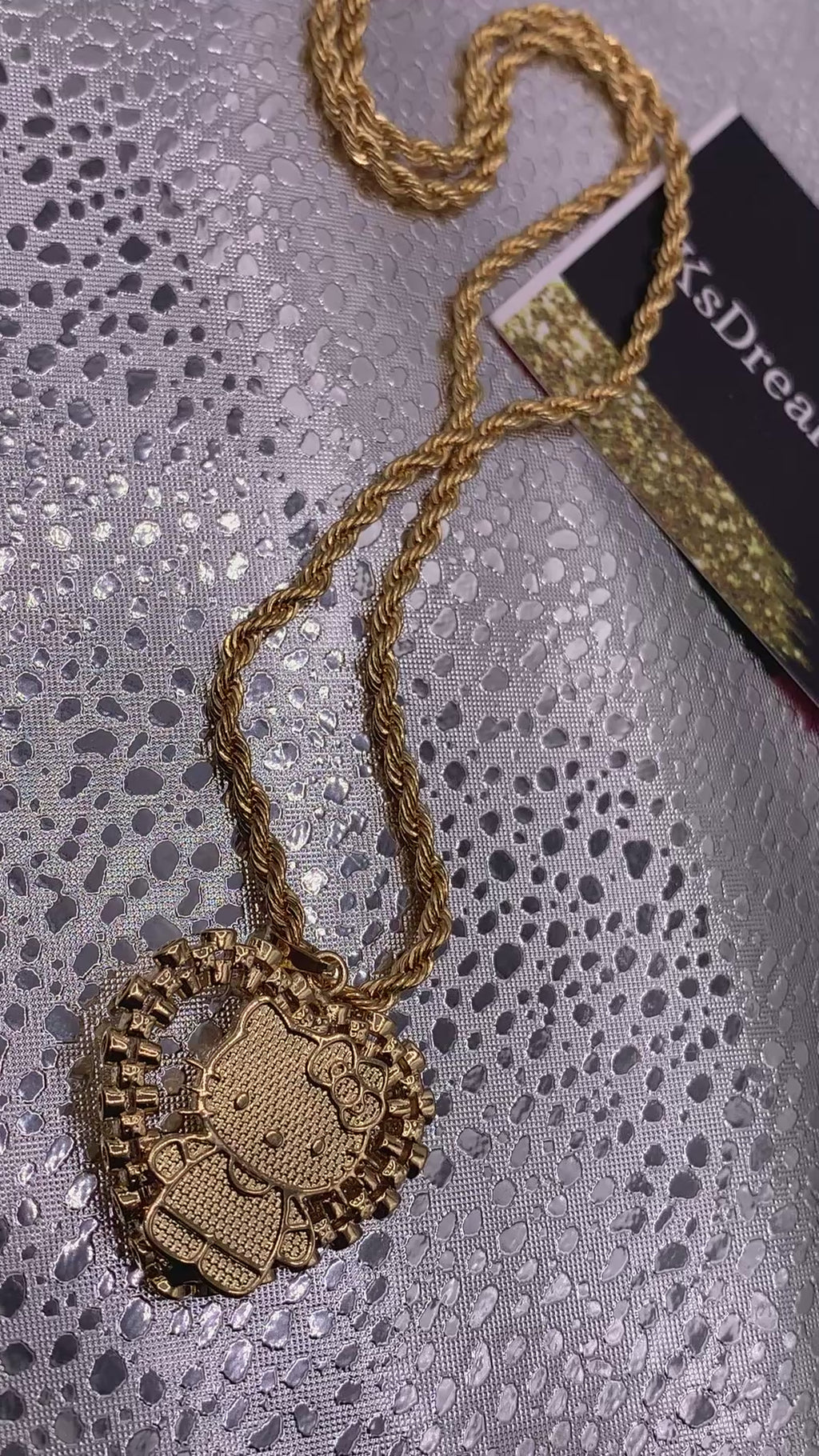 Gold Cartoon chain kollection