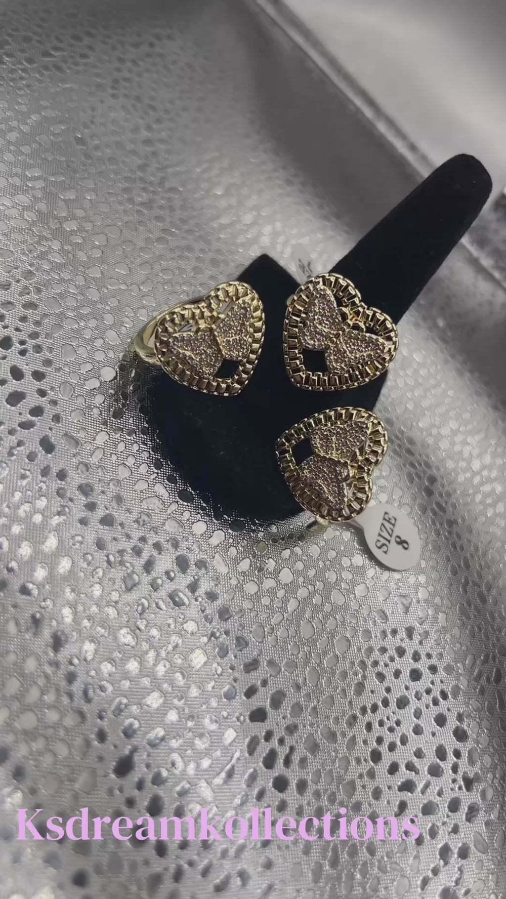 Butterfly lover girl era ring